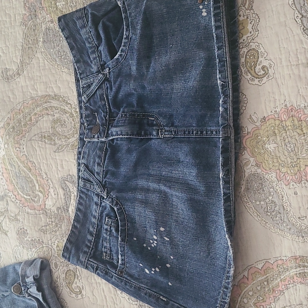 Rue 21 Blue Jean Mini Skirt.